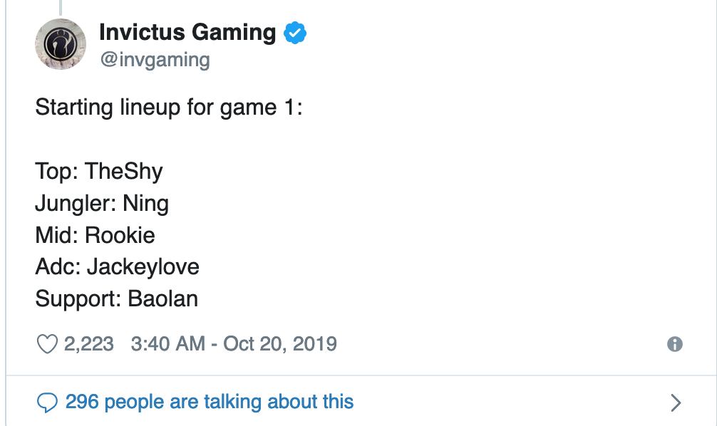 invictus Gaming