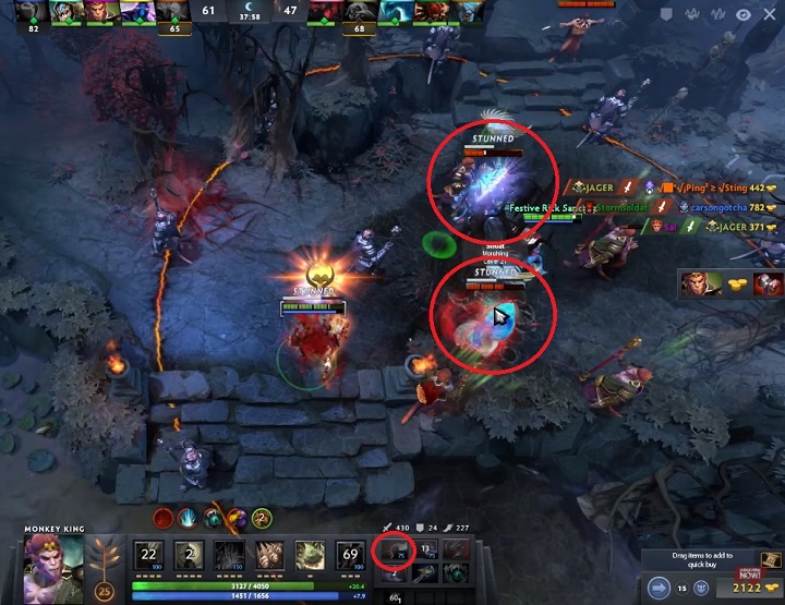 Những tình huống trong DotA 2 khiến bạn 