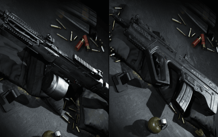 Hai vũ khí mới của Phần một - Holger-28 (trái) và RAM-7 (phải) - cả hai sẽ có sẵn miễn phí chỉ bằng cách chơi trò chơi.