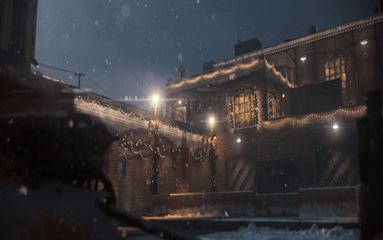 Over Winter là phiên bản mùa đông của bản đồ Docks trong Gunfight.