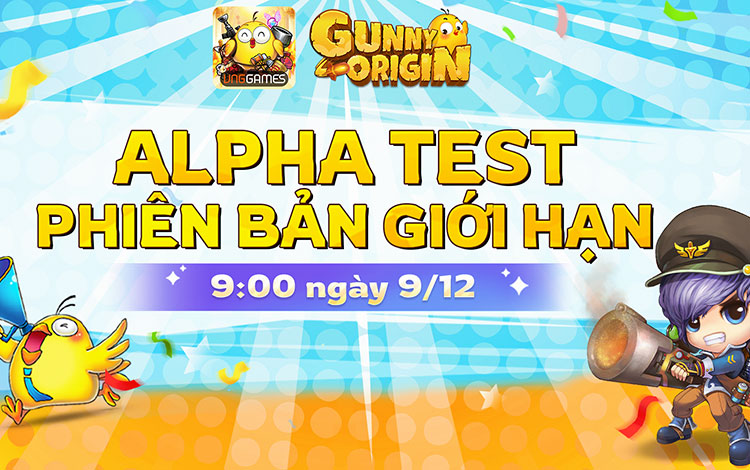 9:00 ngày 9/12 - Gunny Origin bắt đầu Alpha Test