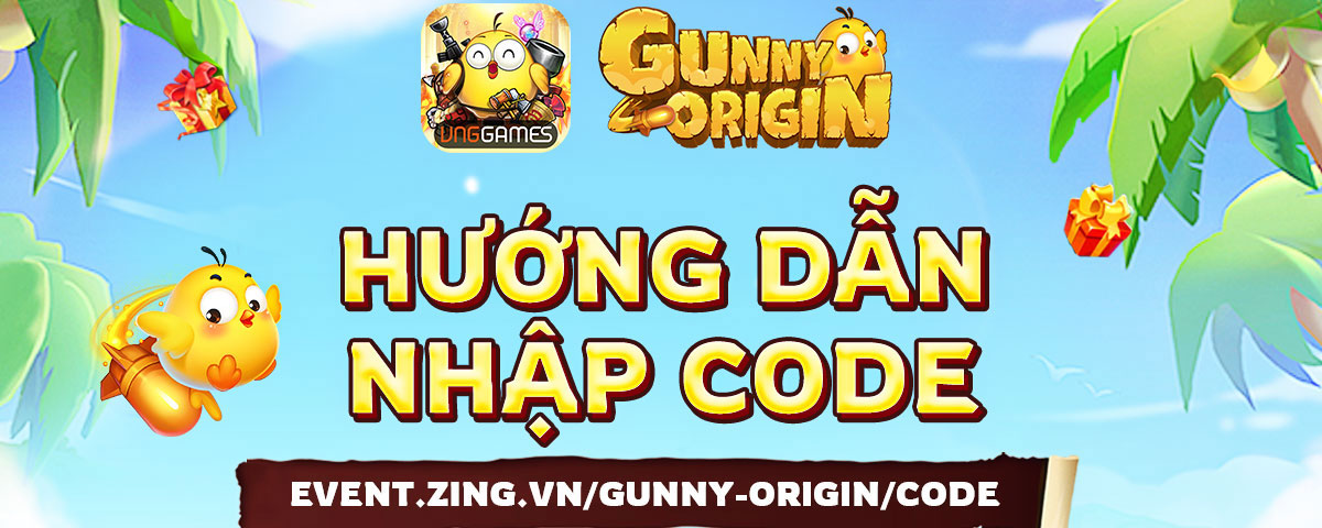Gunny Origin tặng gift-code mừng game chính thức ra mắt
