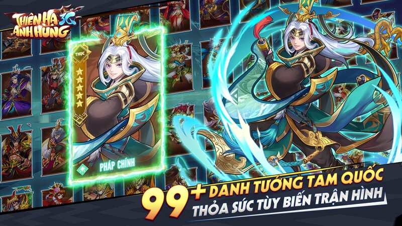 Thiên Hạ Anh Hùng 3Q – Tựa game đấu tướng chiến thuật Tam Quốc “make in Việt Nam” hấp dẫn sắp ra mắt vào đầu tháng 11