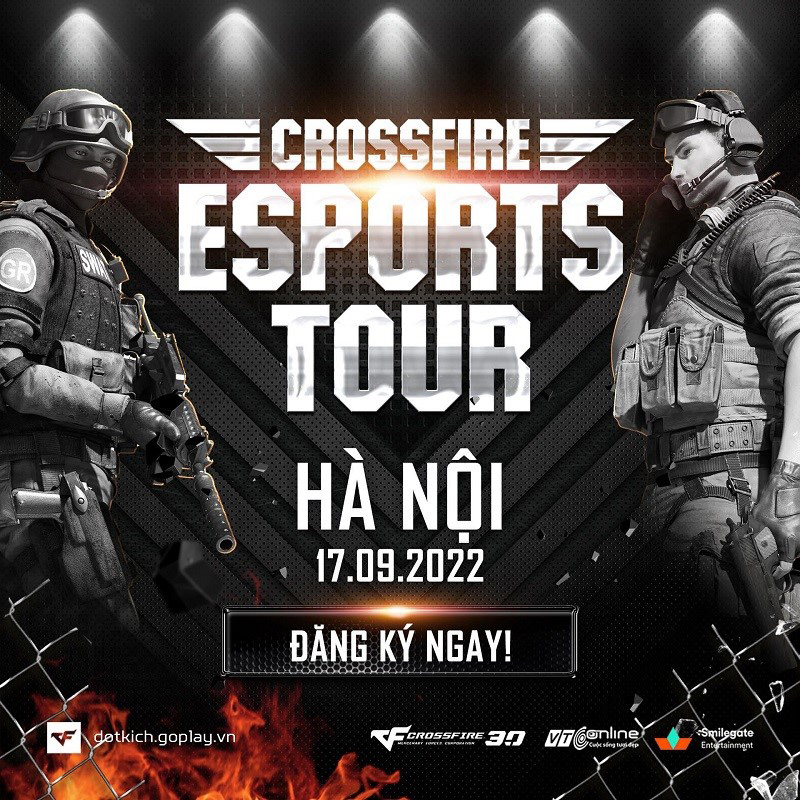Giải đấu giao lưu cộng đồng của Đột Kích trở lại với Esports Crossfire Tour Hà Nội