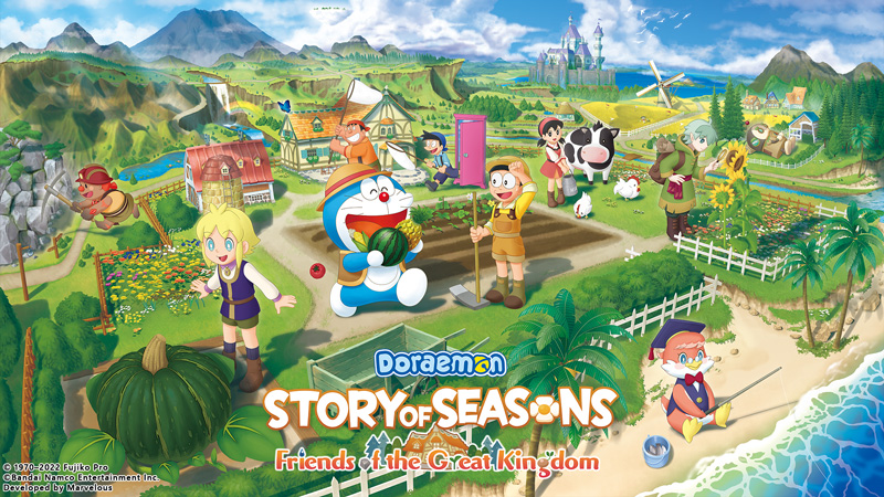 Doraemon Story of Seasons: Friends of the Great Kingdom - tựa game nông trại hấp dẫn đưa mọi người trở về tuổi thơ
