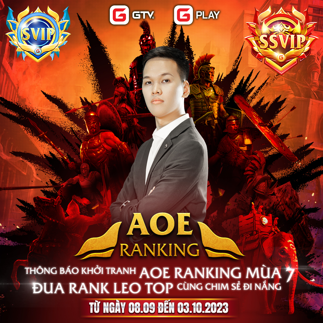 Thông báo khởi tranh AoE Ranking mùa 7: Đua TOP leo rank cùng Chim Sẻ ...