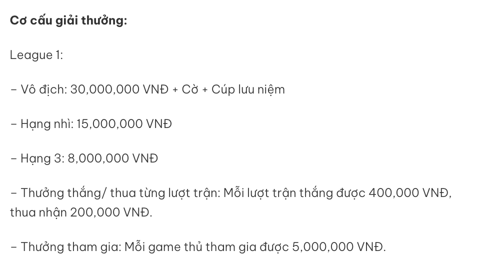 AOE League Cup sẽ thành công, mấu chốt không chỉ nằm ở tiền thưởng!