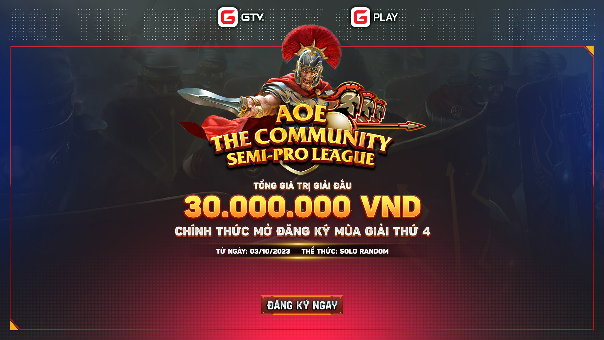 Chính thức mở đăng ký giải đấu AoE bán chuyên The Community Semi-Pro League mùa 4