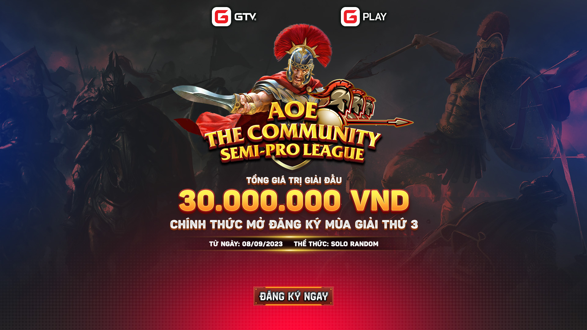 Chính thức mở đăng ký AoE The Community Semi-Pro League mùa 3, giải đấu dành cho cộng đồng bán chuyên Việt Nam