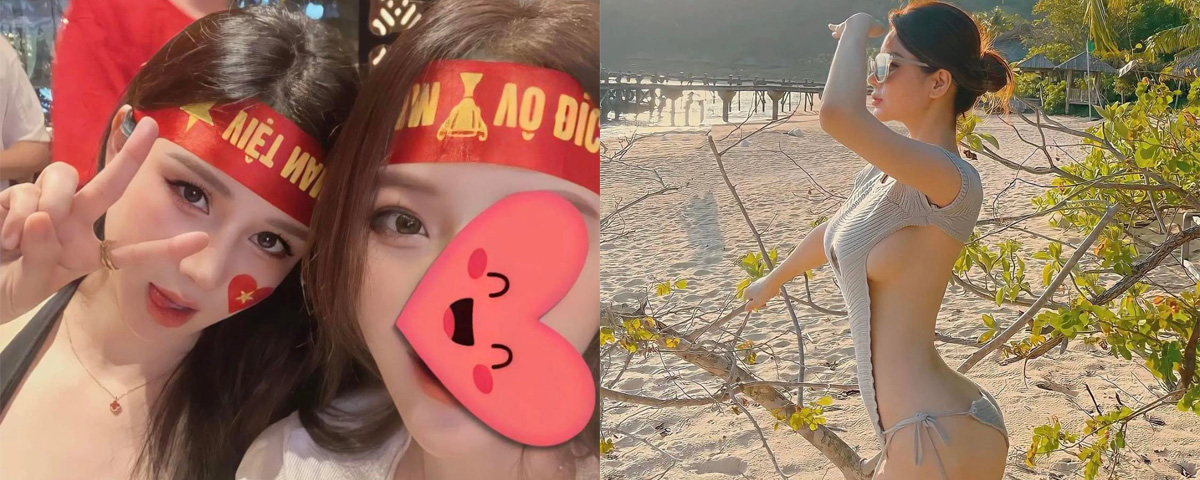 Nữ cổ động viên Hàn Quốc có gu ăn mặc sexy khi cổ vũ U23 Việt Nam gây sốt mạng xã hội là ai?