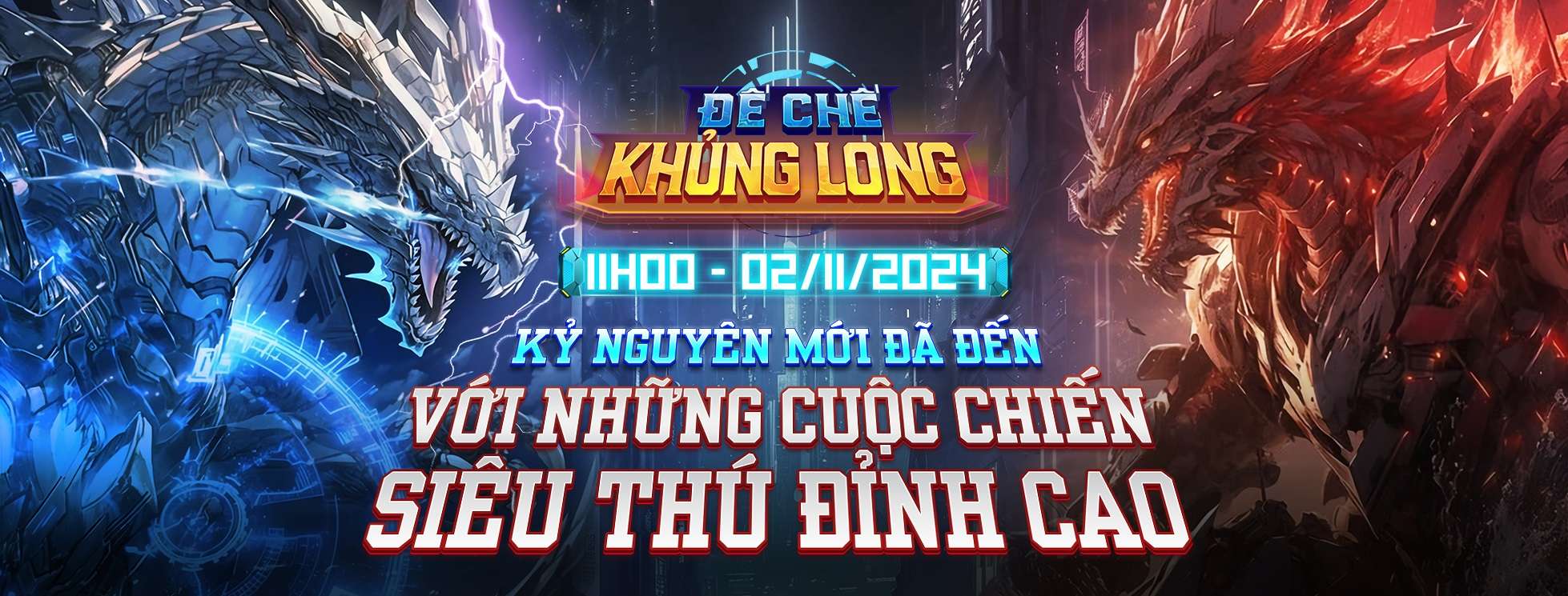 Đế Chế Khủng Long - Kỷ nguyên siêu thú mới chính thức cập bến vào lúc 11h00 ngày 02/11/2024