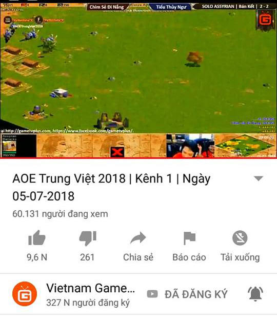 AoE Trung Việt 2018