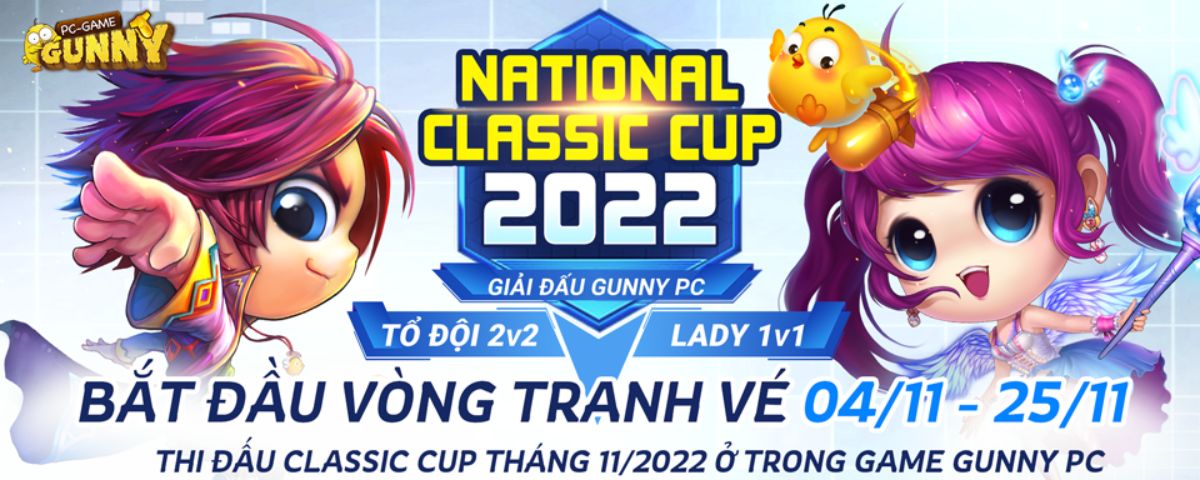Gunny PC: National Classic Cup 2022 mở đăng ký, Gunner sẽ được giao đấu trực tiếp với tuyển thủ quốc gia