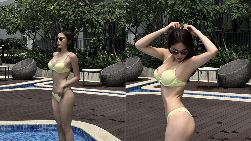 Diện áo tắm khoe body vạn người mê, hoa hậu Kỳ Duyên khẳng định vị thế mỹ nhân mặc bikini đẹp nhất showbiz Việt