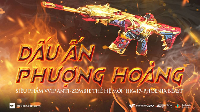 Đột Kích tung siêu phẩm HK417-Phoenix Beast với trải nghiệm “2 tay 2 súng” hạng nặng