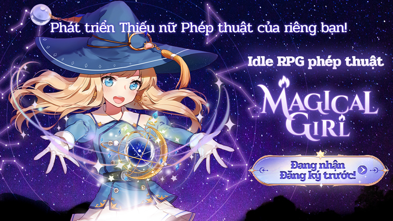 Tựa game Idle RPG phép thuật mới Magical Girl đang nhận đăng ký trước