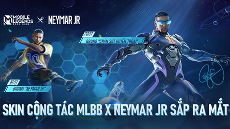 MLBB x Neymar Jr: Hướng dẫn nhận free bộ skin mới toanh chào World Cup Qatar 2022